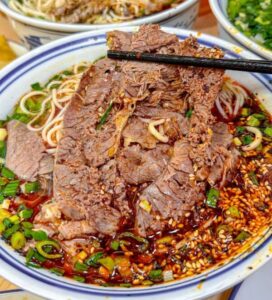Lanzhou beef noodle soup